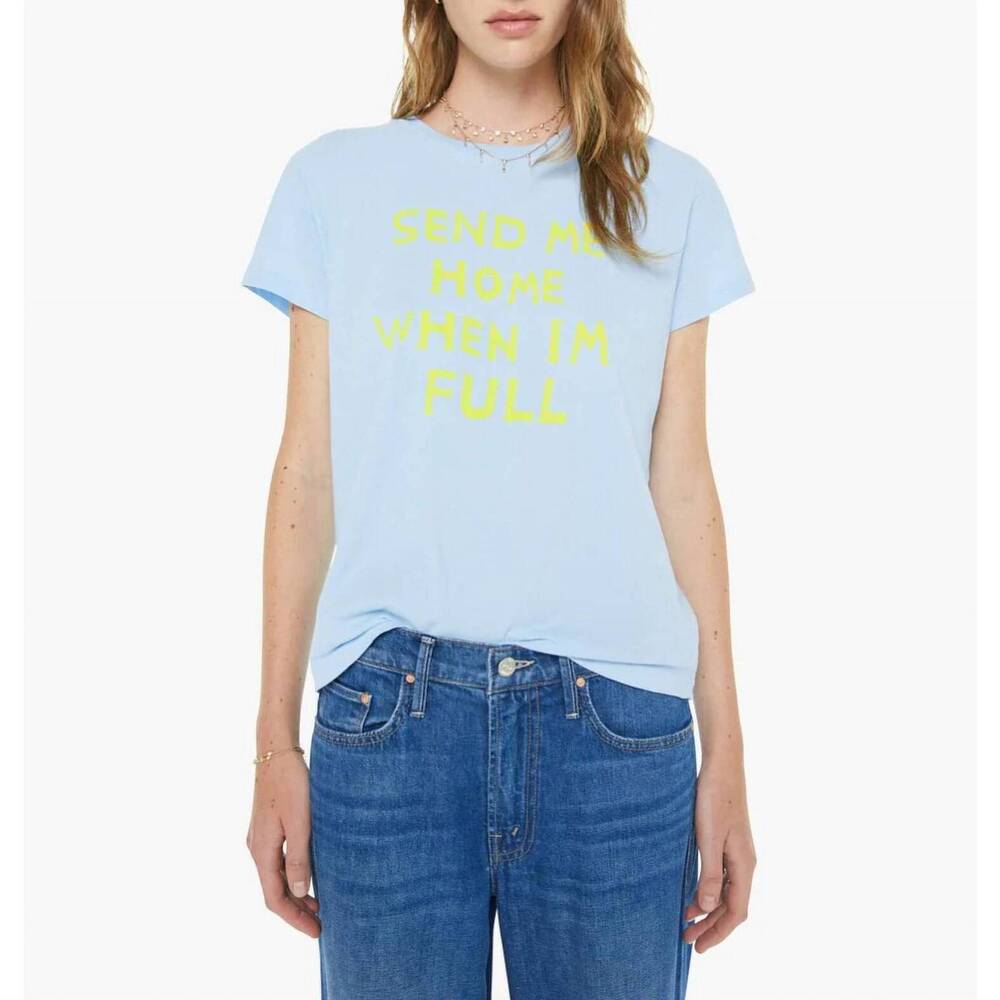 NEW MOTHER boxy goodie goodie tee in send me home